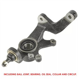 Caltric Front Right Steering Wheel Knuckle fits Yamaha Rhino 700 YXR700F 4x4 2008 - 2013