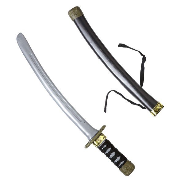 Ninja Dagger withScabbard Daggers Novelty Toy Weapons & Armour for Fancy Dress Costumes Accessory