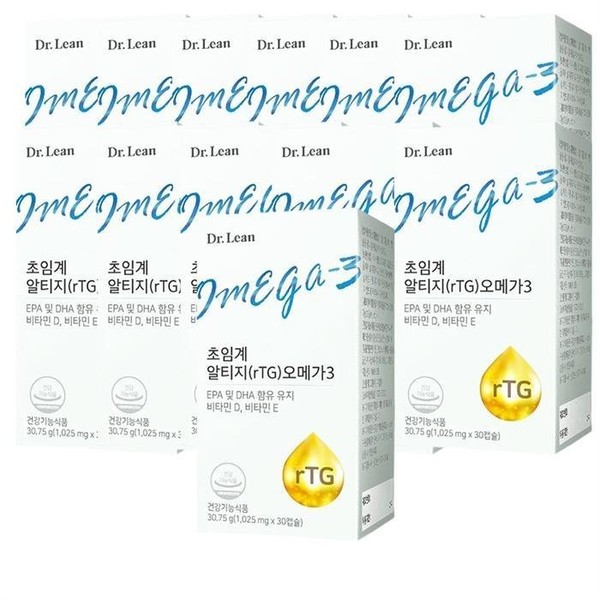 Dr.Lin Supercritical Altige Omega 3 1025mg 30 capsules 12 / 닥터린 초임계 알티지 오메가3 1025mg 30캡슐 12개