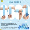 Gemscream 12 Pcs To Do List Slap Bracelet 9.4 x
