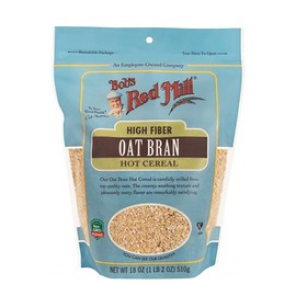 One 18 oz Bob's Red Mill Oat Bran Cereal