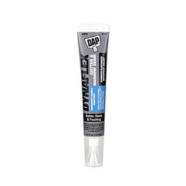 DAP DYNAFLEX Gutter & Narrow Seam Advanced Elastomeric Waterproof Sealant 4.5 Fl Oz White