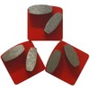 Diamond Concrete Grinding Discs for Husqvarna Redi-Lock, Medium Bond, Set