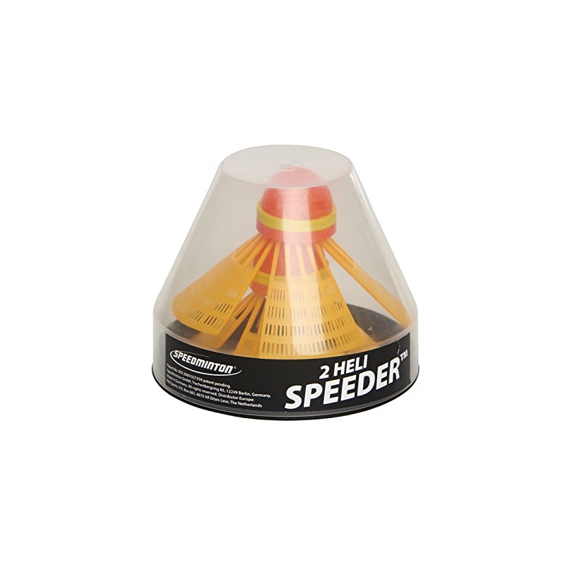 Speedminton® HELI Speeder® - 2er Pack Speed Badminton/Crossminton Einsteiger- und