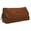 GERMANUS Lorenz Leather Pipe Bag for 2 Pipes in Brown,