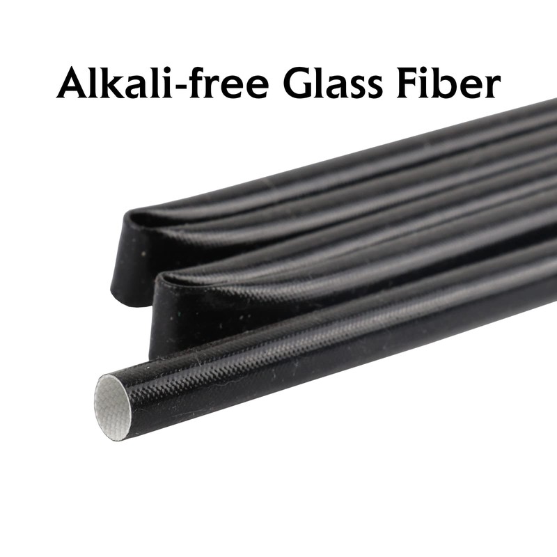 Silicone Fiberglass Sleeve High Temperature Heat Shield Wire Protective Electrical