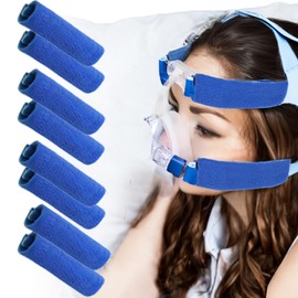 8-Pack CPAP Headgear Covers - CPAP Strap Covers CPAP Strap Cushions Pads Compatible for CPAP Headband Cover, Extend CPAP Strap Useful