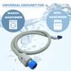 Lichtblau Aquastop Hose 1.5 m 2990 Connection Washing Machine Dishwasher