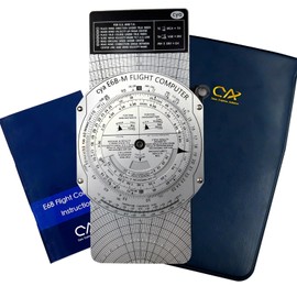 CYA CYA E6B Metal Flight Computer, Upgrade Aviation Pilot Flight Computer Calculator Standard Flying Training Student