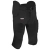 Schutt Sports Youth All-in-One Poly Knit Football Pant, Black, Small