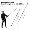 Smarkey 60"-92" Animal Catch Pole Wildlife Control Tool Noose Holder