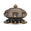 MUNEFE Antique Metal Incense Burner Holder, Exquisite Aromatherapy Decoration, Incense