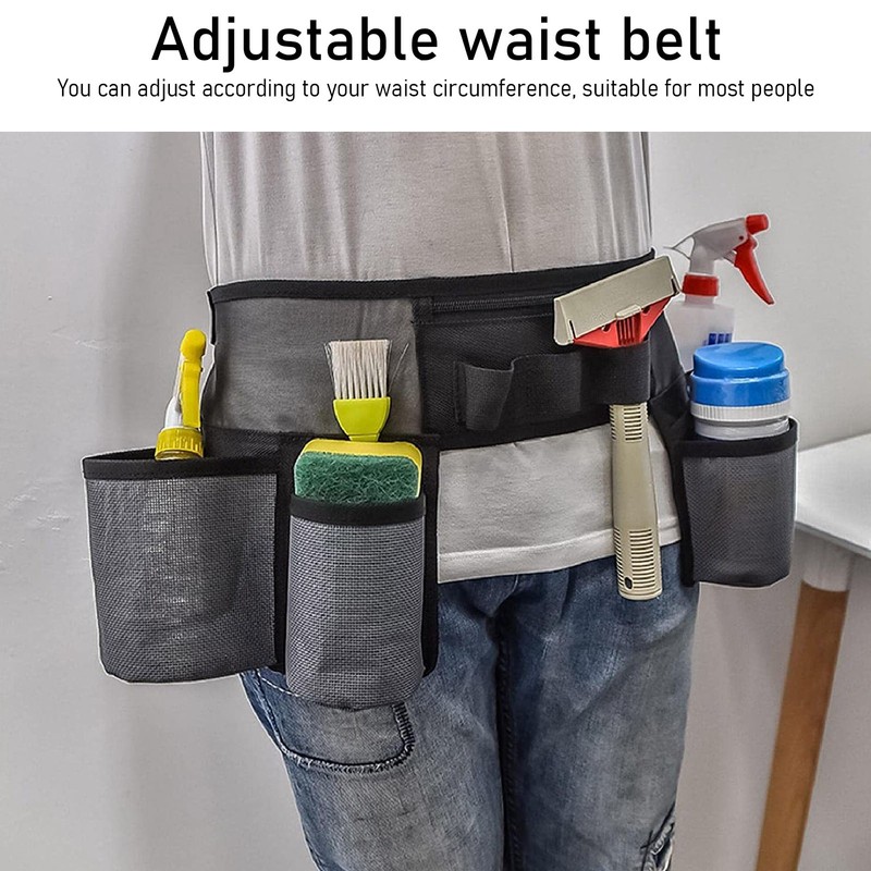 Waist Tools Belt Bag Multiple Pockets Adjustable Heavy Duty Waist