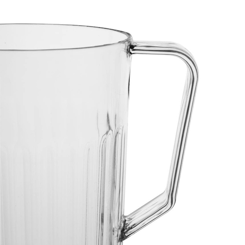 Olympia J904 Kristallon Clear Polycarbonate Plastic Jug 1.4 Litre (49