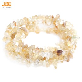 6-8mm Natural Citrine Chips Beads for Jewelry Making Freeform Yellow 34" JOE FOREMAN