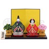 Yakushi Kiln Peach Festival Doll Nishiki Fuga Marubun Standing Hina