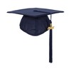 D DODOU Unisex Adult Matte Graduation Cap with Year Charm