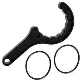 RUHUALIFE Upgraded Salt Water Chlorinator Pool Tool Wrench, Pool Salt Cell Wrench with 2 O-Rings Compatible With Hayward GLX-Cell 2" Union 15 Pads