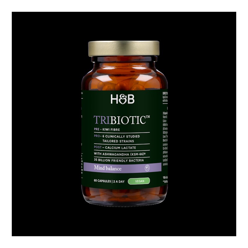 Holland & Barrett Tribiotics Mind Balance 60 Capsules
