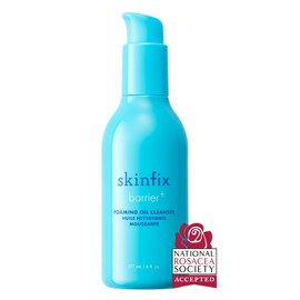 Skinfix Skinfix Barrier+ Foaming Oil Cleanser: Gently Removes Dirt and Makeup, Reduces Visible Redness, Doesnt Strip Skin Lipids, 6 Fl Oz