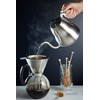 KitchenCraft Le'Xpress Stainless Steel Pour-Over Coffee Kettle with Long Spout,