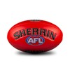 Sherrin Collingwood Magpies AFL Super Soft Touch Football, Red, Size