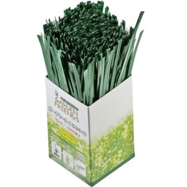 Garden Friends Garden Ties, 1000 Pieces, Green, 5.9 inches (15 cm)