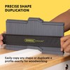 General Tools Locking Contour Gauge #834X with Extra Long Pins,