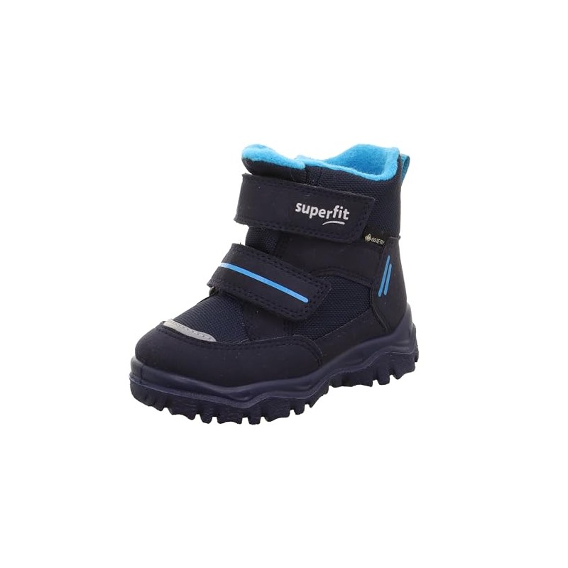Superfit Boys' Shoes HUSKY1 Boot, Modern, Blue/Light Blue 8010, 29,