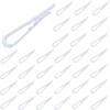 LAIYOHO 200 Pcs Plastic Alligator Clips Garment Clips with Teeth