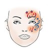 Makeup Chablonen Makeup Template Musical Notes Children's Face Paint Carnival