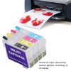 4 Colors Ink Cartridge with Permanent Chip Refill Printing Boxes