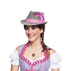 Bavarian hat Moni in grey-pink