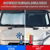 Tumukiw Front Windshield Sun Shade Compatible with Ineos Grenadier 2020-2024