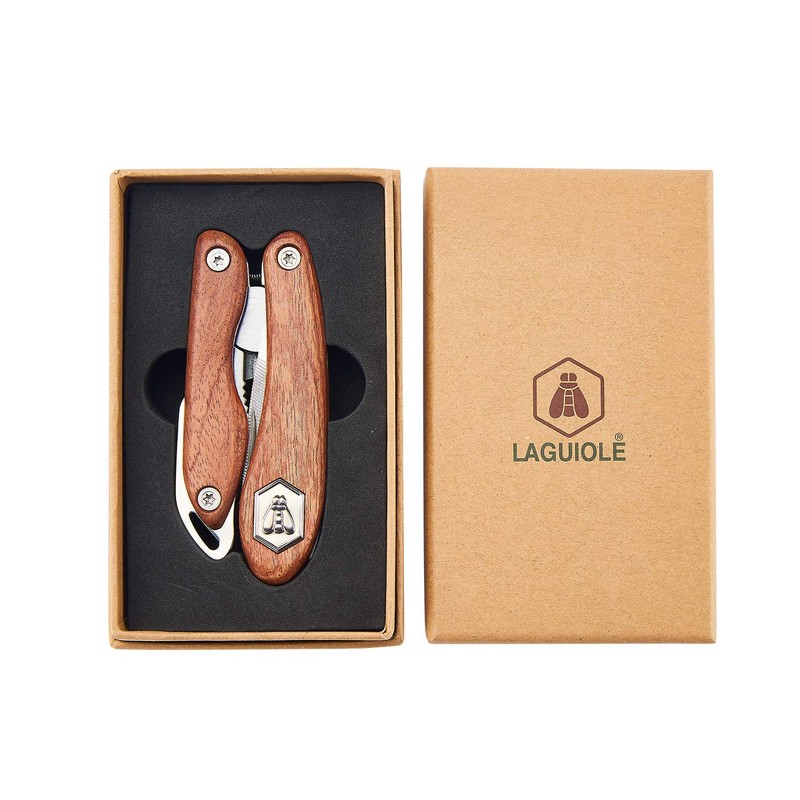LAGUIOLE - Multifunctional clamp - Rosewood handle - 12 functions