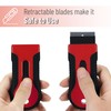 Bates- Razor Blade Scraper Tool Set, 2 Pack, Black &