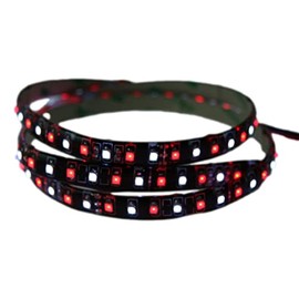 Dual Color (Red/White) LED Light Strips Auto Airplane Aircraft Rv Boat Interior Cabin Cockpit LED Lighting 12VDC
