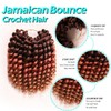 Jamaican Bounce Crochet Hair 4Packs 10Inch 22Roots Wand Curl For