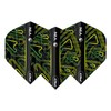 RED DRAGON Yin Yang Double-Sided Green and Black Standard Dart
