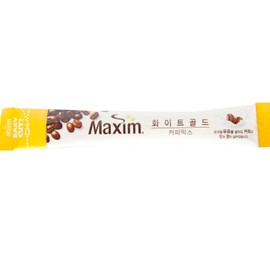 MAXIM Mocha White Gold Mild Instant Coffee Mix - 100 Sticks