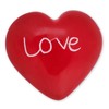 Purity Style Red Soapstone Love Heart Ornament