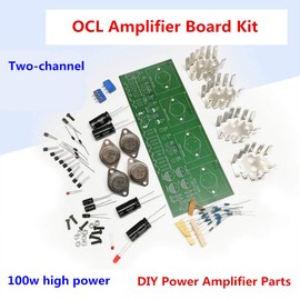 Dasiter OCL Amplifier Board Kit Dual 100W High Power Two-Channel Pure Final Stage DIY Audio Stereo Amplifier Module Parts