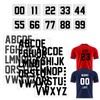 8 Inch 0-9 Iron On Numbers Transfers and 2 Inch