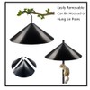 Wrap Around Bird House Guard, 16Inch Wrap Around Squirrel Baffle,
