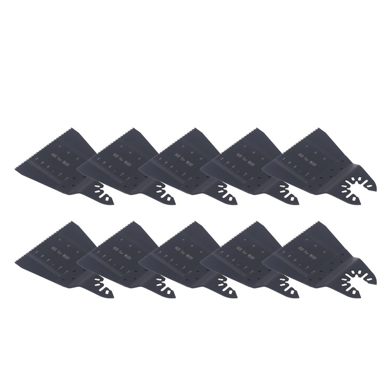 10Pcs Oscillating Tool Blades Universal Saw 65mm Fine Teeth High