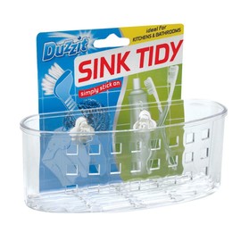 Duzzit Sink Tidy-Ideal for Kitchens & Bathrooms, 15.8 x 11.8 x 6.2 cm