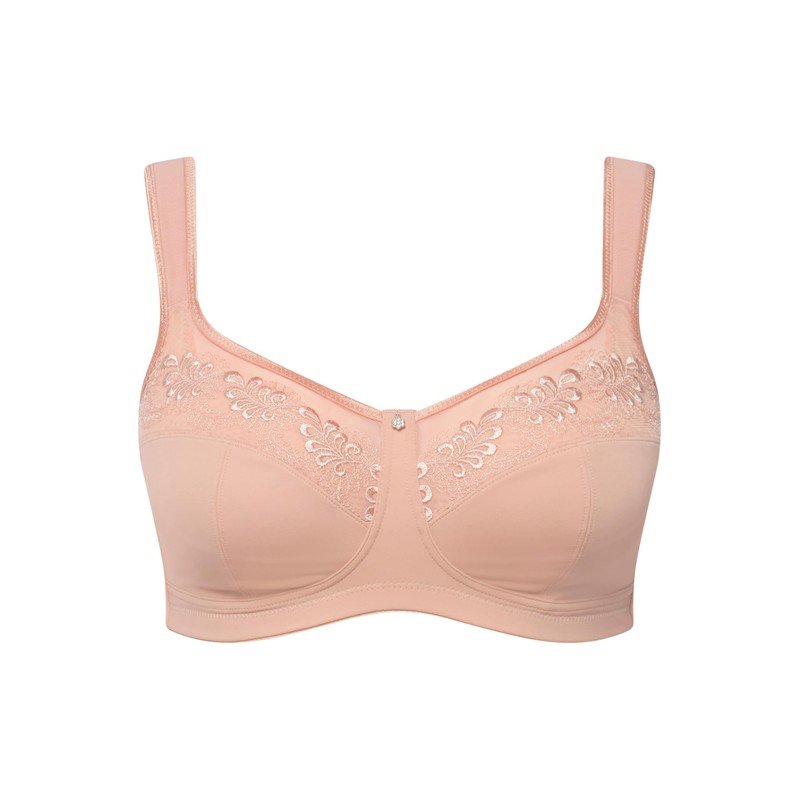 Ulla Popken Women's Relief Bra, champagne