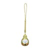 miffy Lucky Daruma Charm Bell Gold