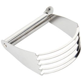 Tala Stainless Steel Pastry Blender, Five Bladed Dough Pastry Blending Tool with Grip Handle Design, Dishwasher Safe