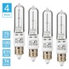 (Pack Of 4) Q75CL/MC - 75 Watt JD T4 E11
